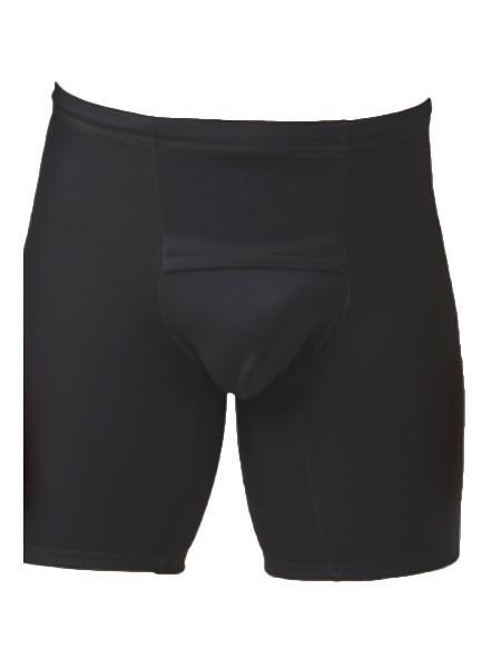 Underworks Cotton Spandex Ultra Light Compression Long Boxers Medium Black  : : Clothing, Shoes & Accessories